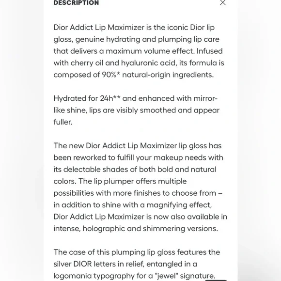 Dior lip maximizer 020 Mahogany - Picture 4 of 4